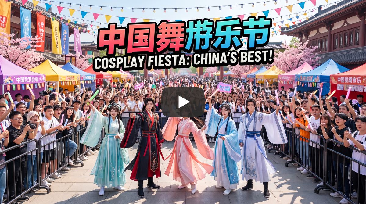 每日大赛-动漫cosplay视频展示